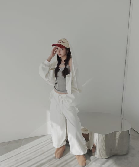 【Milk】ハートジップアップフーディー /Heart Zip-up Hoodie