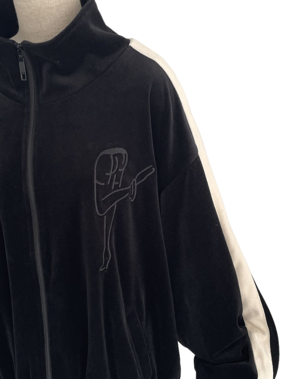 ベロアトラックジャケット / Velours Track Jacket | FICTION T ベロアトラックジャケット / Velours Track Jacket | FICTION T