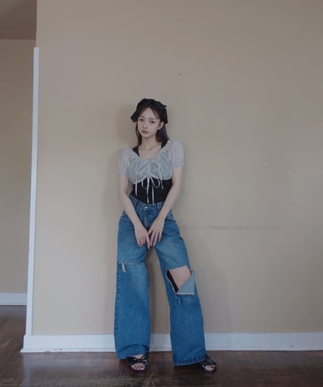 ［Blue］2wayデニム / 2way Denim
