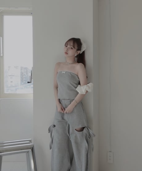 コットンレースビッグシュシュ/CottonLace Big Chouchou