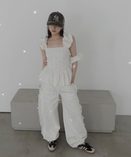フリルスウェットパンツ /Frill Sweat Pants