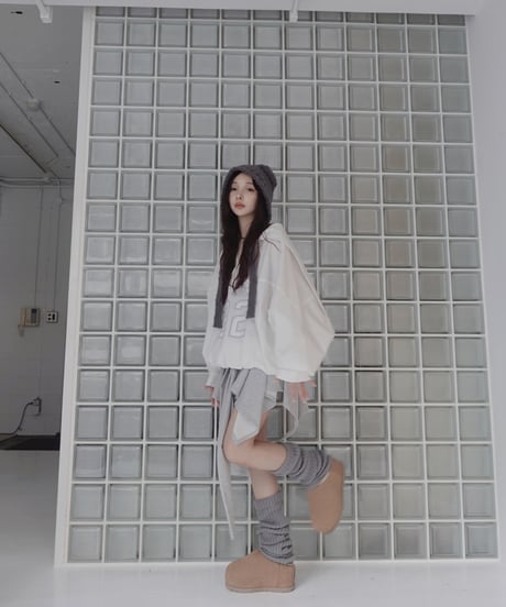【Milk】♡22♡2Wayカラートップ / ♡22♡2Way Collar Top