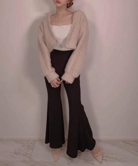 スクエアネックトップス　Square Neck Tops