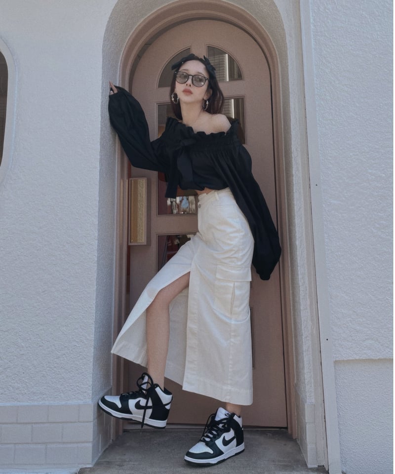 スリットカーゴスカート / Slit Cargo Skirt | FICTION TOKYO スリットカーゴスカート / Slit Cargo Skirt | FICTION TOKYO