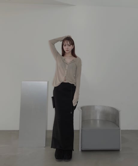 【Basic Collection】2Wayシアートップ /2Way Sheer Top