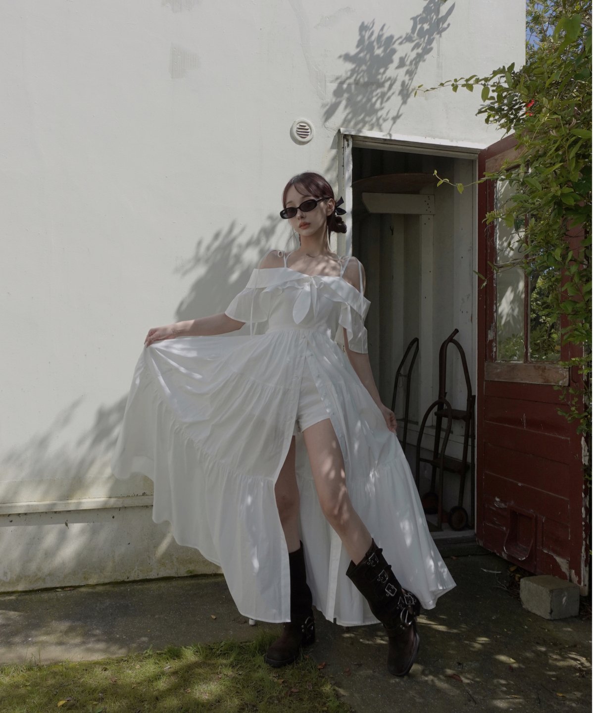 サマーロングドレス / Summer Long Dress | FICTION TOKYO O サマーロングドレス / Summer Long Dress | FICTION TOKYO O