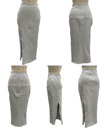 スウェットスリットスカート / Slit Sweat Skirt