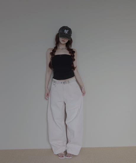 ポイントレースベアトップ/Point Lace Bandeau Top