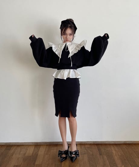 スリングバックリボンパンプス /Slingback Ribbon Pumps