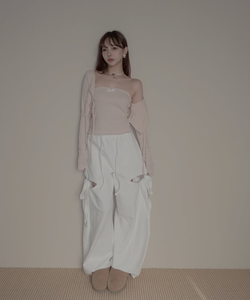 リボンカーディガン/Ribbon Cardigan | FICTION TOKYO OFFIC