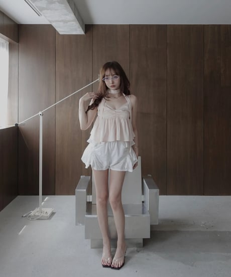 ロマンティックギャザーショートパンツ/Romantic Gather Shorts