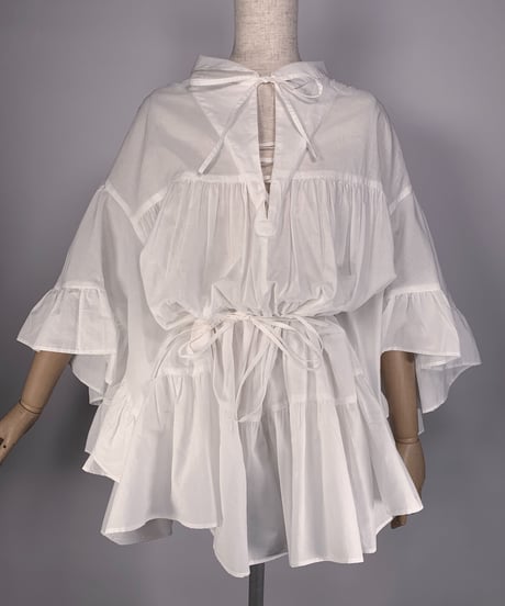 Lace-up Tunic One-Piece レースアップチュニックワンピース
