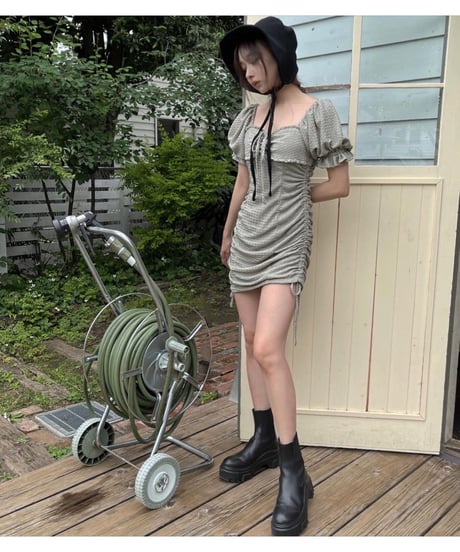 サマーミニドレス Summer Mini Dress