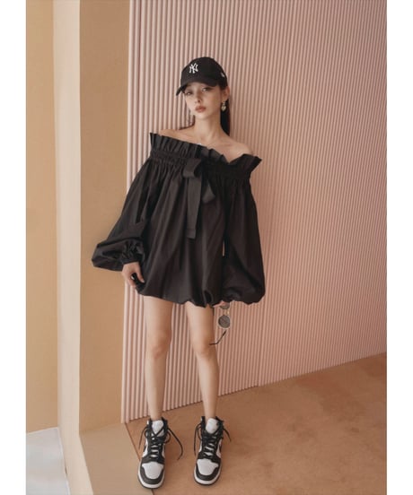 バルーンチュニックワンピース / Balloon Tunic One-Piece