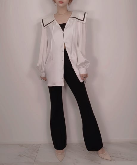 セーラーカラーブラウス / Sailor collar Blouse