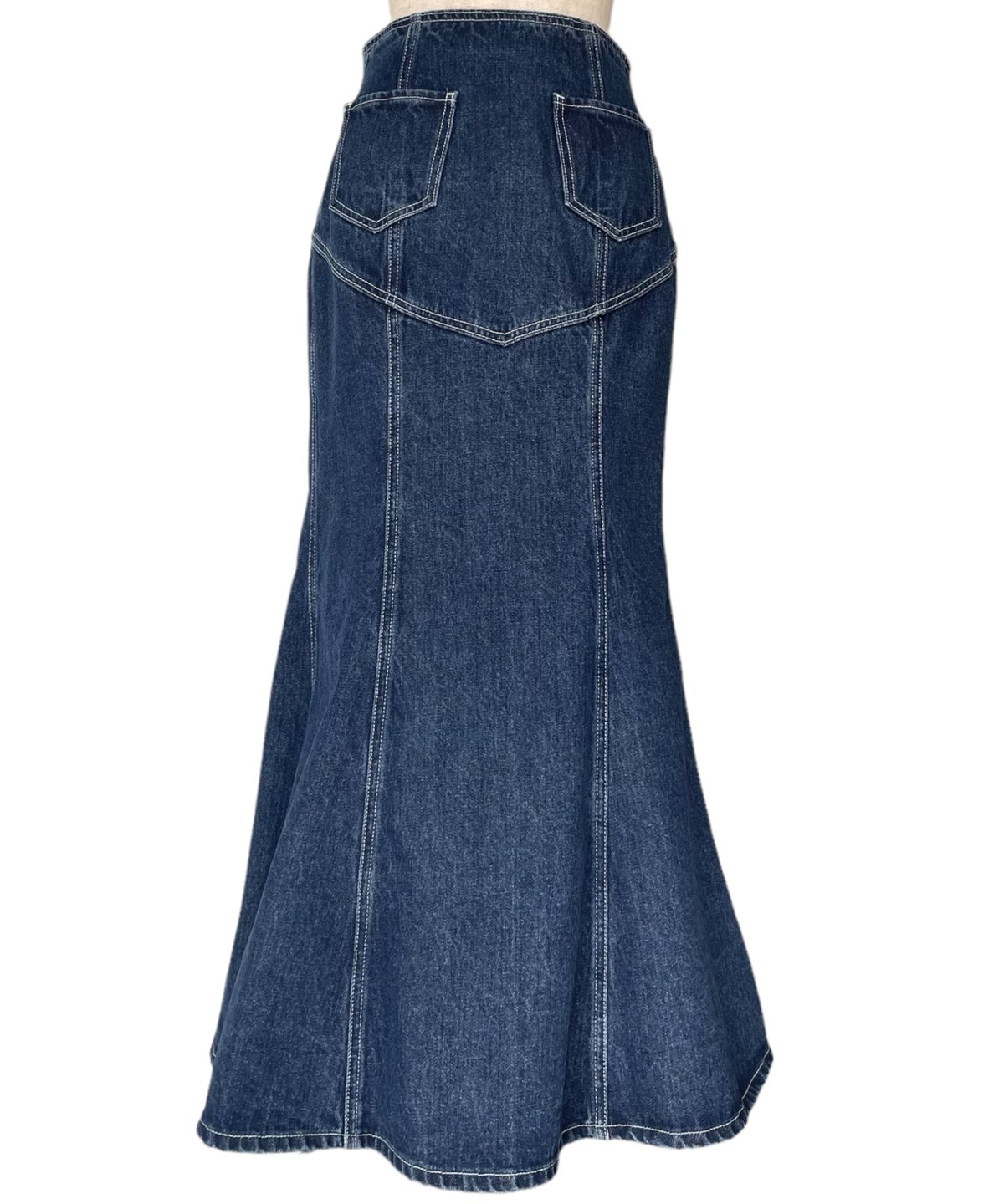 デニムフレアスカート /Denim Flare Skirt | FICTION TOKYO O デニムフレアスカート /Denim Flare Skirt | FICTION TOKYO O
