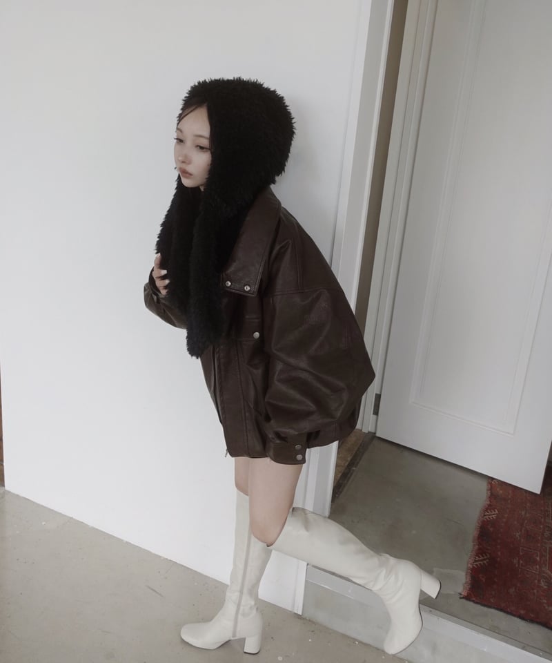 フードマフラー /Hooded Muffler | FICTION TOKYO OFFICIA フードマフラー /Hooded Muffler | FICTION TOKYO OFFICIA