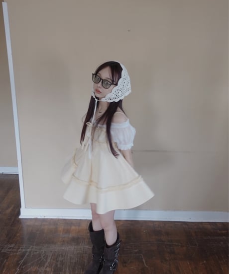 ［Lemonade］キャミソールチュニックドレス /Camisole Tunic Dress