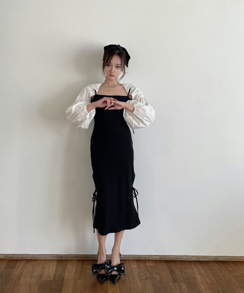 スリングバックリボンパンプス /Slingback Ribbon Pumps | FICTIO スリングバックリボンパンプス /Slingback Ribbon Pumps | FICTIO