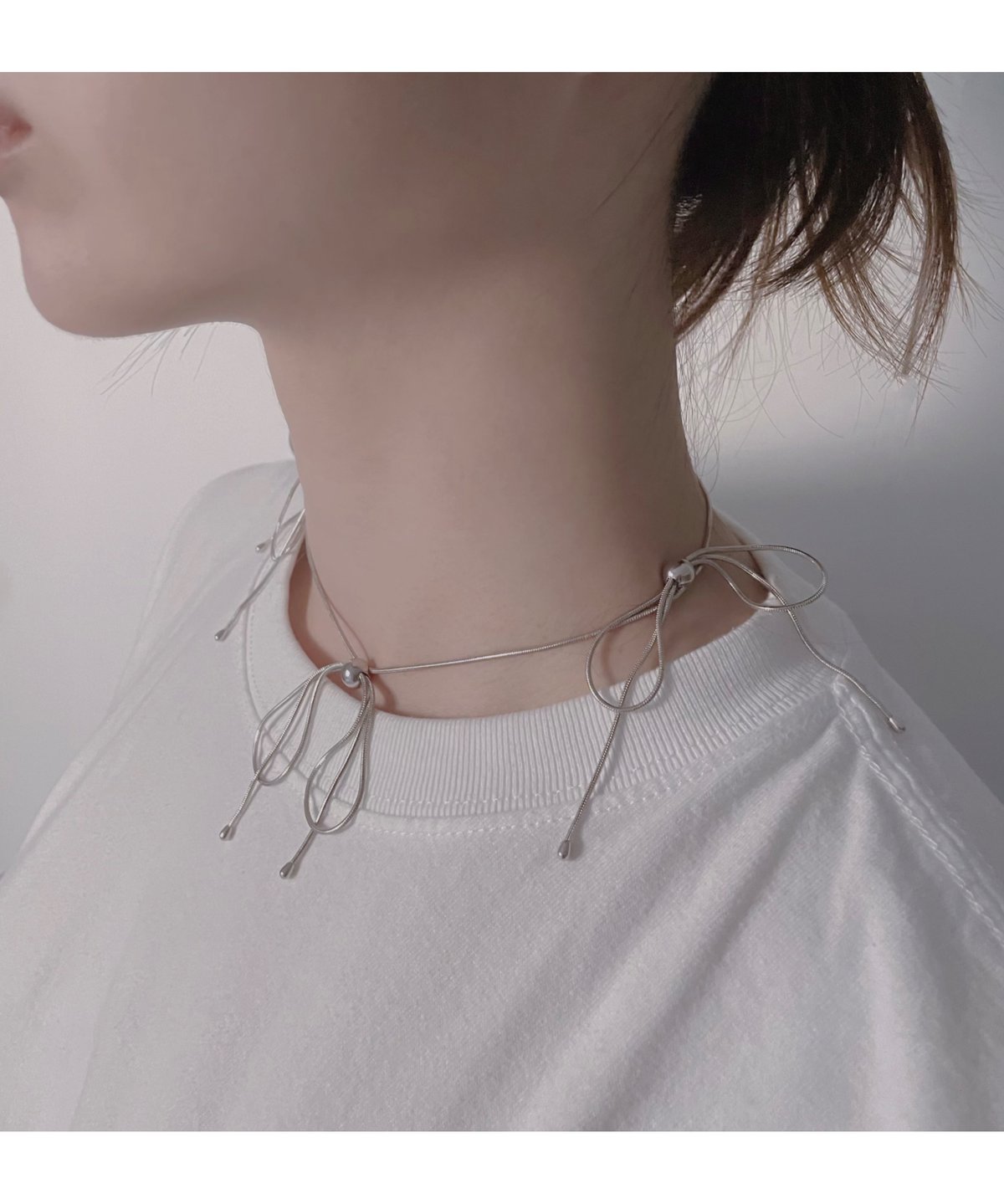 FICTION Tokyo Ribbon Earring [Silver925］
