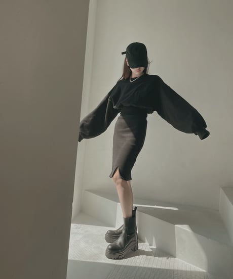 フロントスリットスカート / Front Slit Skirt