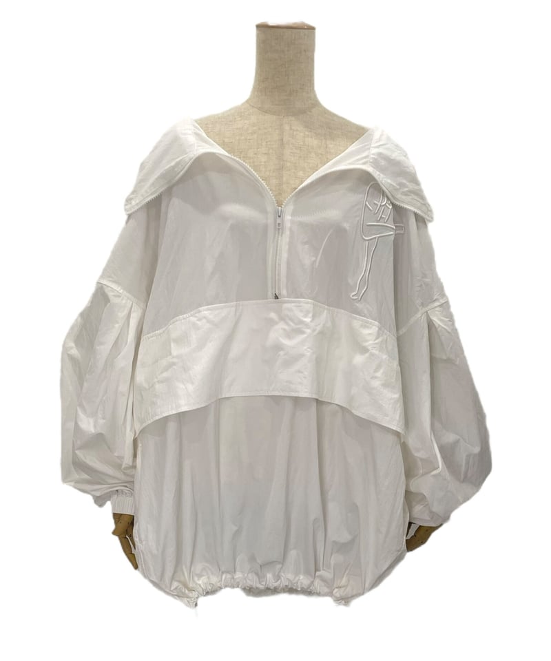 ハーフジップアップナイロンフーディー / Half Zip-up Nylon ハーフジップアップナイロンフーディー / Half Zip-up Nylon