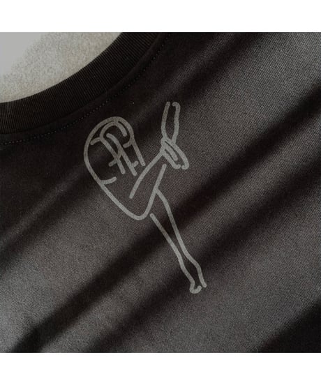 クロコハートスウェットトップ / Croco Heart Sweat Top