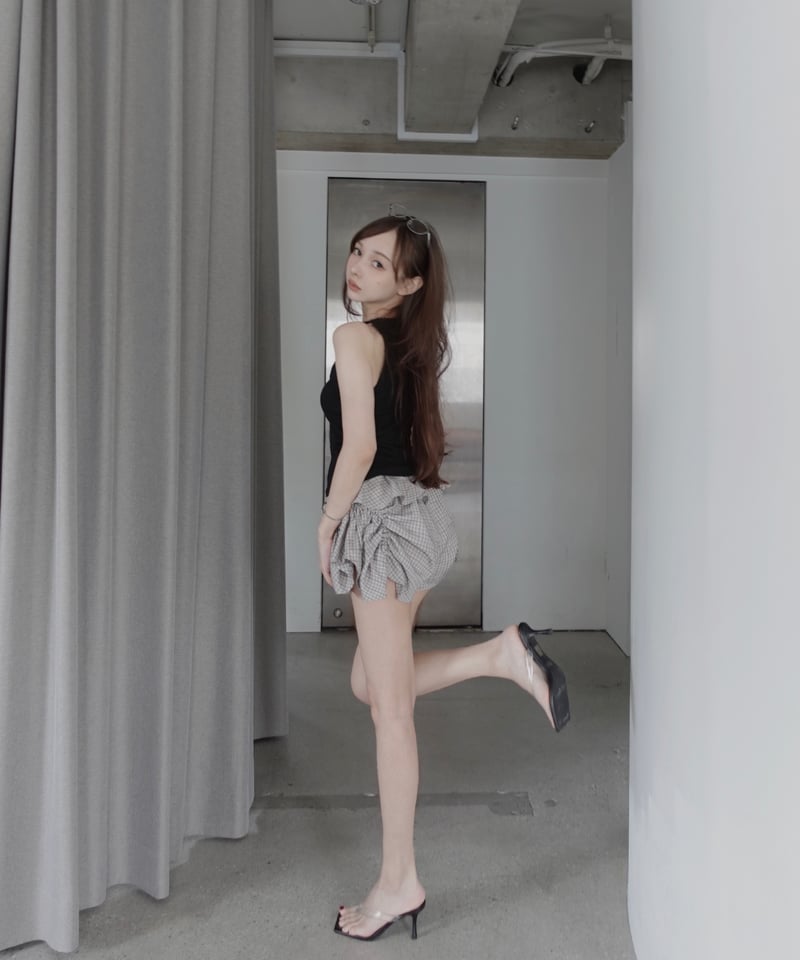 Basic Collection】フリルタンクトップ / Frill Tank Top |