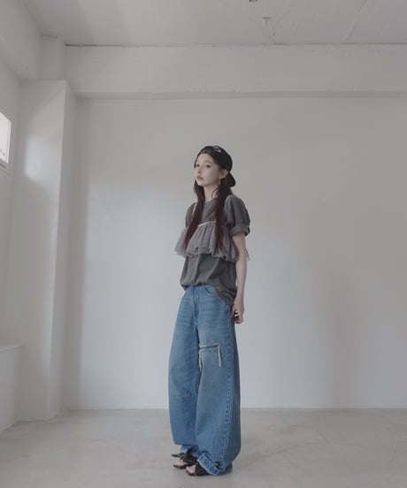 【セット割引】チュールトップ + Big Logo T