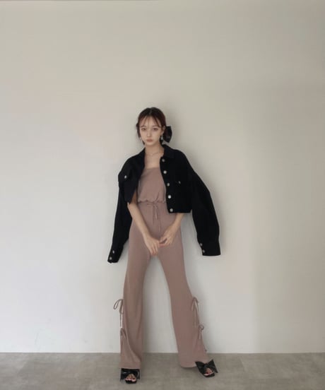 Puff Sleeve Cropped Jacket /パフスリーブクロップドジャケット