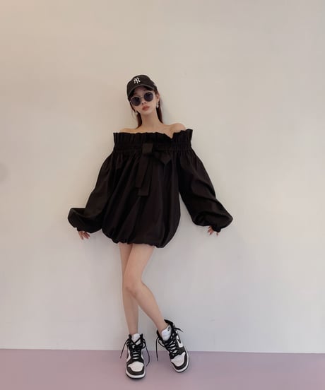 バルーンチュニックワンピース / Balloon Tunic One-Piece