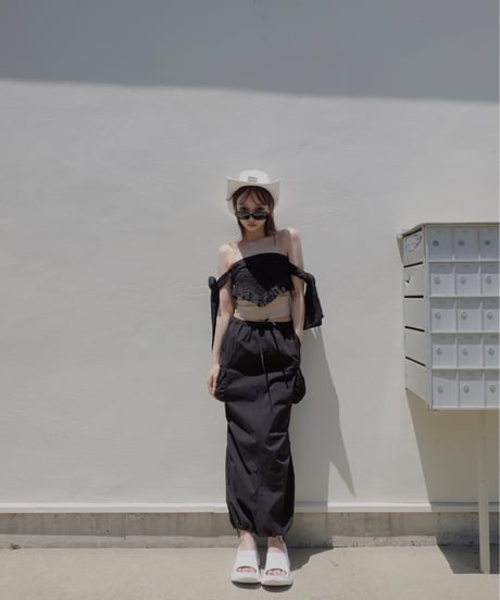 バックスリットカーゴスカート / Back Slit Cargo Skirt