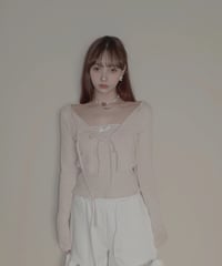リボンカーディガン/Ribbon Cardigan
