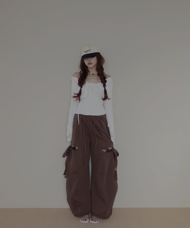 リボンカーディガン/Ribbon Cardigan | FICTION TOKYO OFFIC