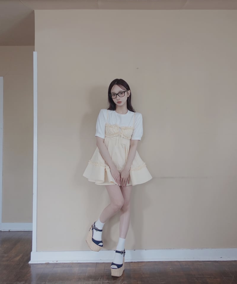 Lemonade］キャミソールチュニックドレス /Camisole Tunic Dress