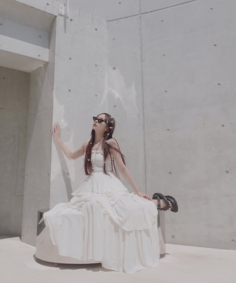 Milk】サマーロングドレス / Summer Long Dress | FICTION T