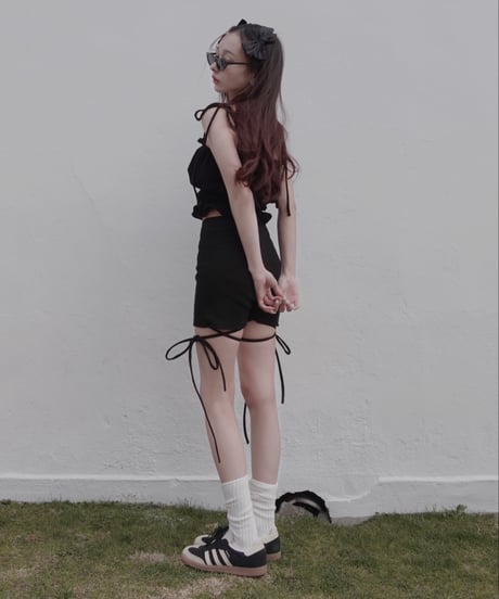 【Basic Collection】リボンショートパンツ /Ribbon Short Pants