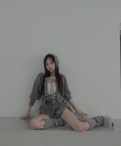 フロントクロスニットカーディガン / Front Cross Knit Cardigan