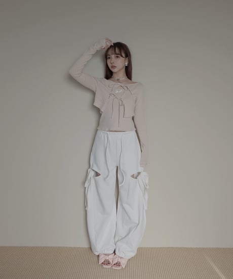 リボンカーディガン/Ribbon Cardigan