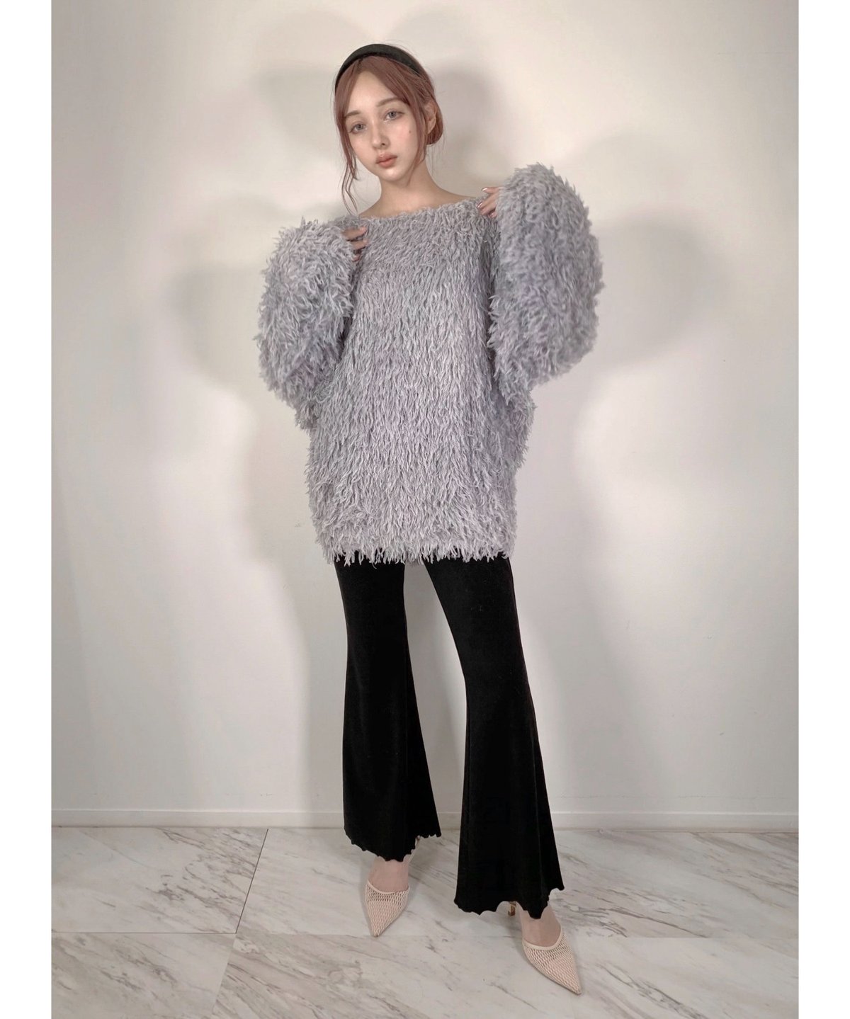 未使用unminouofficialアンミヌhem frill pantsフリル