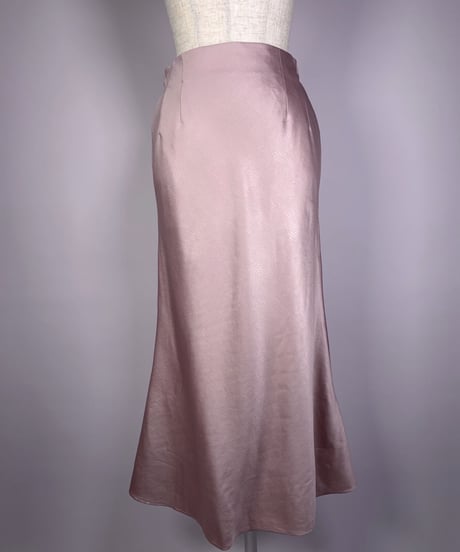 Emboss Flare Skirt　型押しフレアスカート