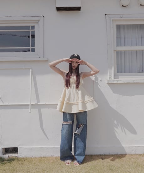 ［Blue］2wayデニム / 2way Denim