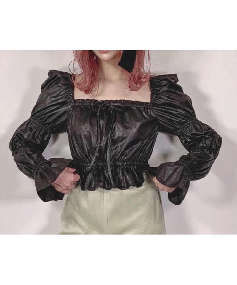 Front Ribbon Tops フロントリボントップス | FICTION TOKYO O