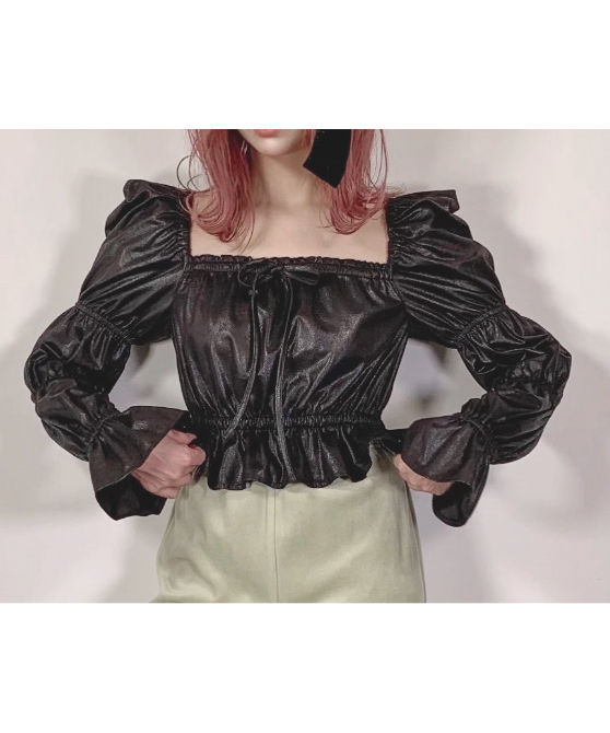 Front Ribbon Tops フロントリボントップス | FICTION TOKYO O