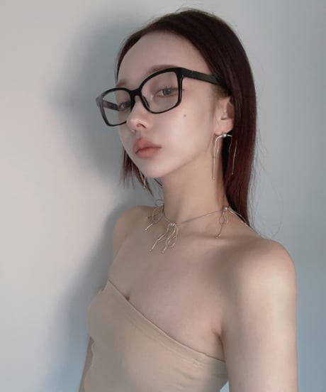 Ribbon Necklace [Silver925]
