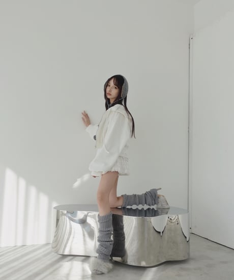 【Milk】ハートジップアップフーディー /Heart Zip-up Hoodie
