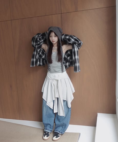 【CottonLace White】ランダムスカート / Random Skirt