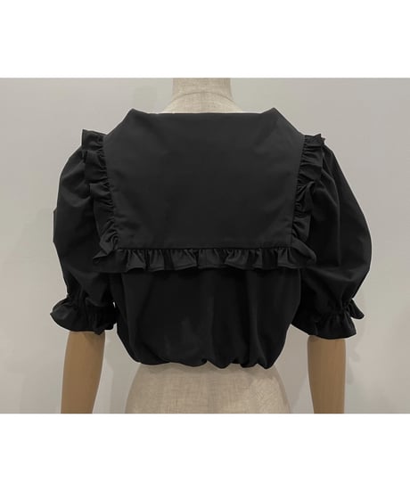2Wayビッグカラーブラウス  2way Big Collar Blouse