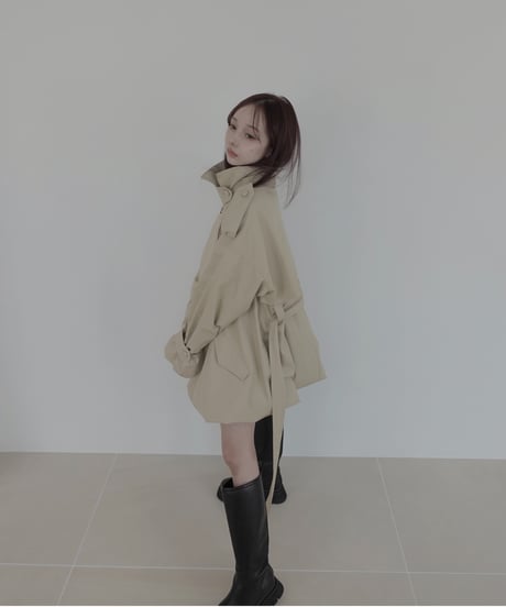 2Wayバルーントレンチコート / 2Way Balloon Trench Coat