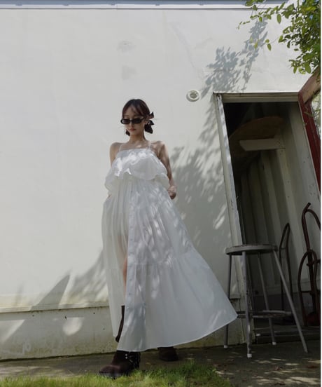 3wayスリーブボリュームフリルトップ / 3Way Sleeve Volume Frills Top